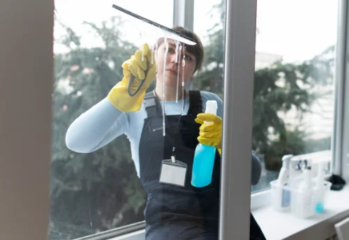 Nettoyage de vitres intérieures et extérieures à Saint-Lormel